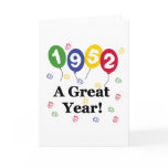 1952 A Great Year Birthday Card