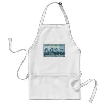 1952 Women in US Armed Services Stamp Apron