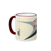 1954 2cv retro mug