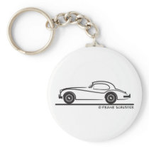 1954 Jaguar 140 Keychains