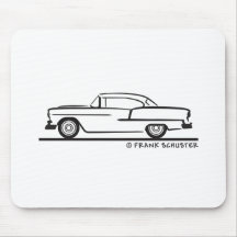 1955 Chevrolet Hardtop Coupe Mousepad