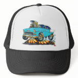 1955 Chevy Belair Turquoise Car Mesh Hat