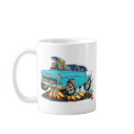 1955 Chevy Belair Turquoise Car Mug