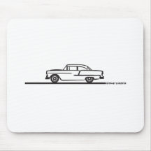 1955 Chevy Hardtop Post Mouse Pad