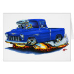 1955 Chevy Pickup Blue Truck Cards