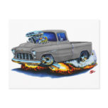1955 Chevy Pickup Grey Truck Post Cards