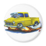 1955 Chevy Stepside Pickup Yellow Truck Fridge Magnet