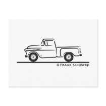1955 Chevy Truck Postcard
