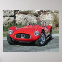 1955 Maserati A6GC5 Roadster Print