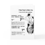 1955 Mother's Day Girdles Card