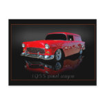 1955 panel wagon postcards