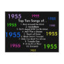 1955 Songs Postcards