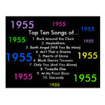 1955 Songs Postcards
