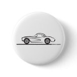 1956 1957 Chevrolet Corvette Hardtop Buttons