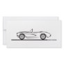 1956 1957 Chevrolet Corvette Custom Photo Card