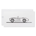 1956 1957 Chevrolet Corvette photo cards