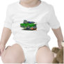 1956 Chevy Belair Green Car Bodysuits