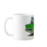 1956 Chevy Belair Green Car Coffee Mugs