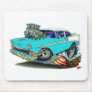 1956 Chevy Belair Turquoise Car Mouse Pad