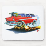 1956 Chevy Nomad Red Car mousepads