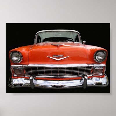1956 CHEVY PRINT by cjaber