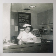 1956 NURSE #11 POSTER