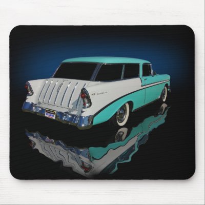 1956 wagon mouse pad by fredsredt