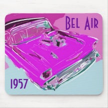 1957 bel air mouse mats