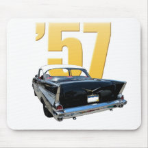1957 Chevrolet Bel Aire Rear View Mousepad
