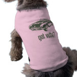 1957 Chevrolet Corvette Dog Tee Shirt