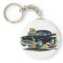 1957 Chevy 150-210 Black Car Key Chains