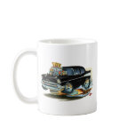 1957 Chevy 150-210 Black Car Coffee Mug