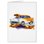 1957 Chevy 150-210 Flames Car Cards
