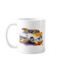 1957 Chevy 150-210 Flames Car Coffee Mugs