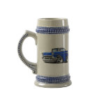 1957 Chevy Belair Blue-White Hot Rod Mug