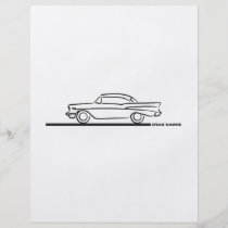 1957 Chevy Hard Top Coupe flyers
