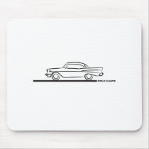 1957 Chevy Hard Top Coupe mousepads