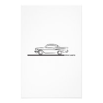 1957 Chevy Hard Top Coupe stationery