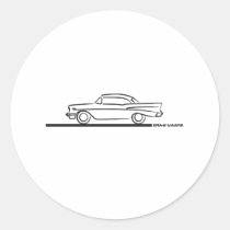1957 Chevy Hard Top Coupe stickers