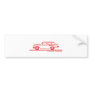 1957 Chevy Nomad Bel Air Bumper Sticker