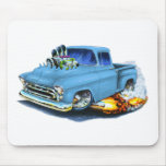 1957 Chevy Pickup Lt Blue mousepads