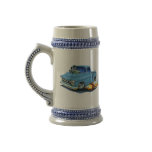 1957 Chevy Pickup Lt Blue Mugs