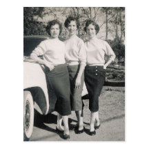 1957 GLAMOUR GIRLS #47 POSTCARD