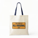1957 Original Car Body Tote Bags