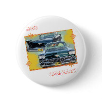 1958 CADILLAC 3 PINBACK BUTTON