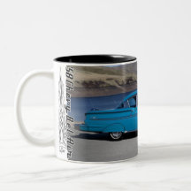 1958 Chevy Chevrolet Bel Air Classic Car Mug