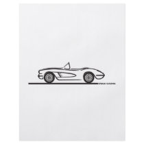 1958 Corvette Convertible Custom Flyer