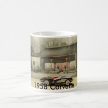 1958 Corvette Convertible Mug
