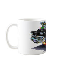 1958 Impala Black Car Mug
