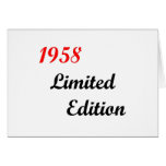 1958 Limited Edition cards